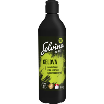 Solvina PRO gelová mycí gel na ruce, 450 g