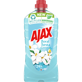 Ajax na podlahy a povrchy Floral Fiesta Jasmine univerzální čistící prostředek, 1 l
