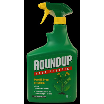 Roundup Fast postřik na hubení plevelů, 1 l
