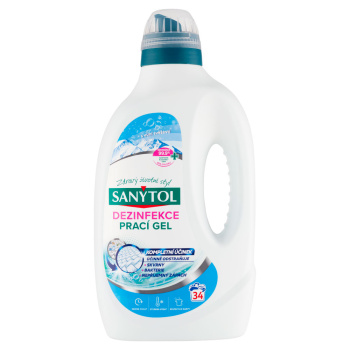 Sanytol dezinfekční prací gel Svěžest, 1,7 l