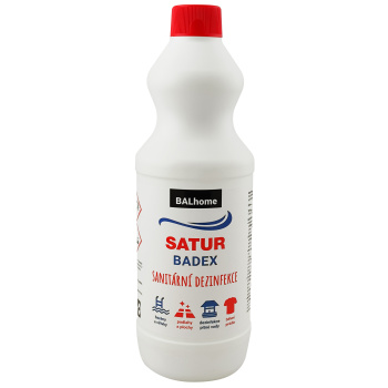 Satur Badex bělící a dezinfekční přípravek 1 l