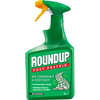 Roundup Fast postřik na plevel pro chodníky a cestičky, 1 l