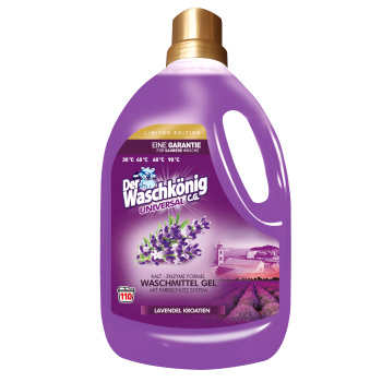 WaschKönig prací gel Universal Lavendel Kroatien - 110 dávek 3,305 L