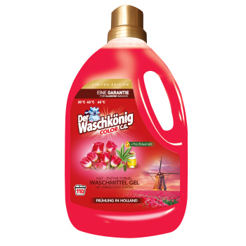 WaschKönig prací gel Frühling in Holland Color  – 110 dávek 3,305 L
