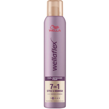 Wellaflex Style & Nourish 7v1 pěnové tužidlo, fixace 2, 200 ml