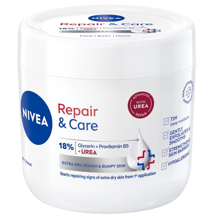 NIVEA tělový krém Repair &amp; Care Urea 400 ml