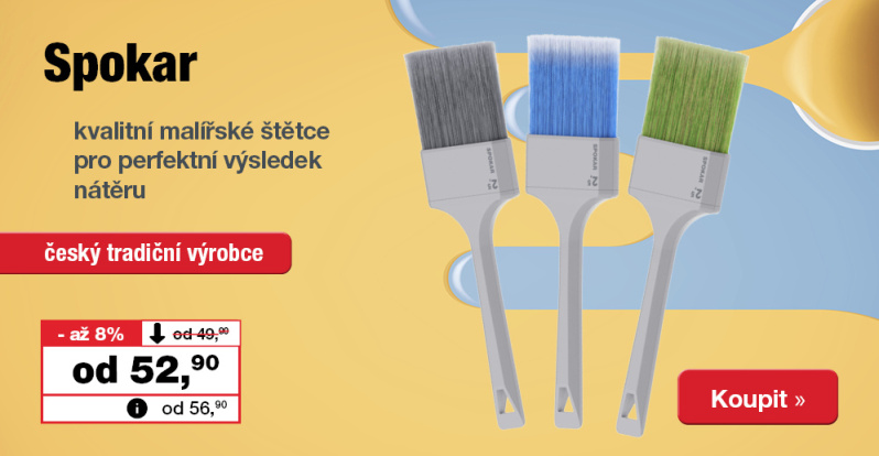 Spokar&nbsp;nové kvalitní štětce.