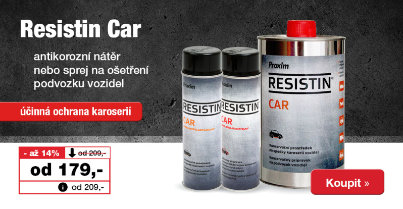 Resistin Car&nbsp;antikorozní nátěr.